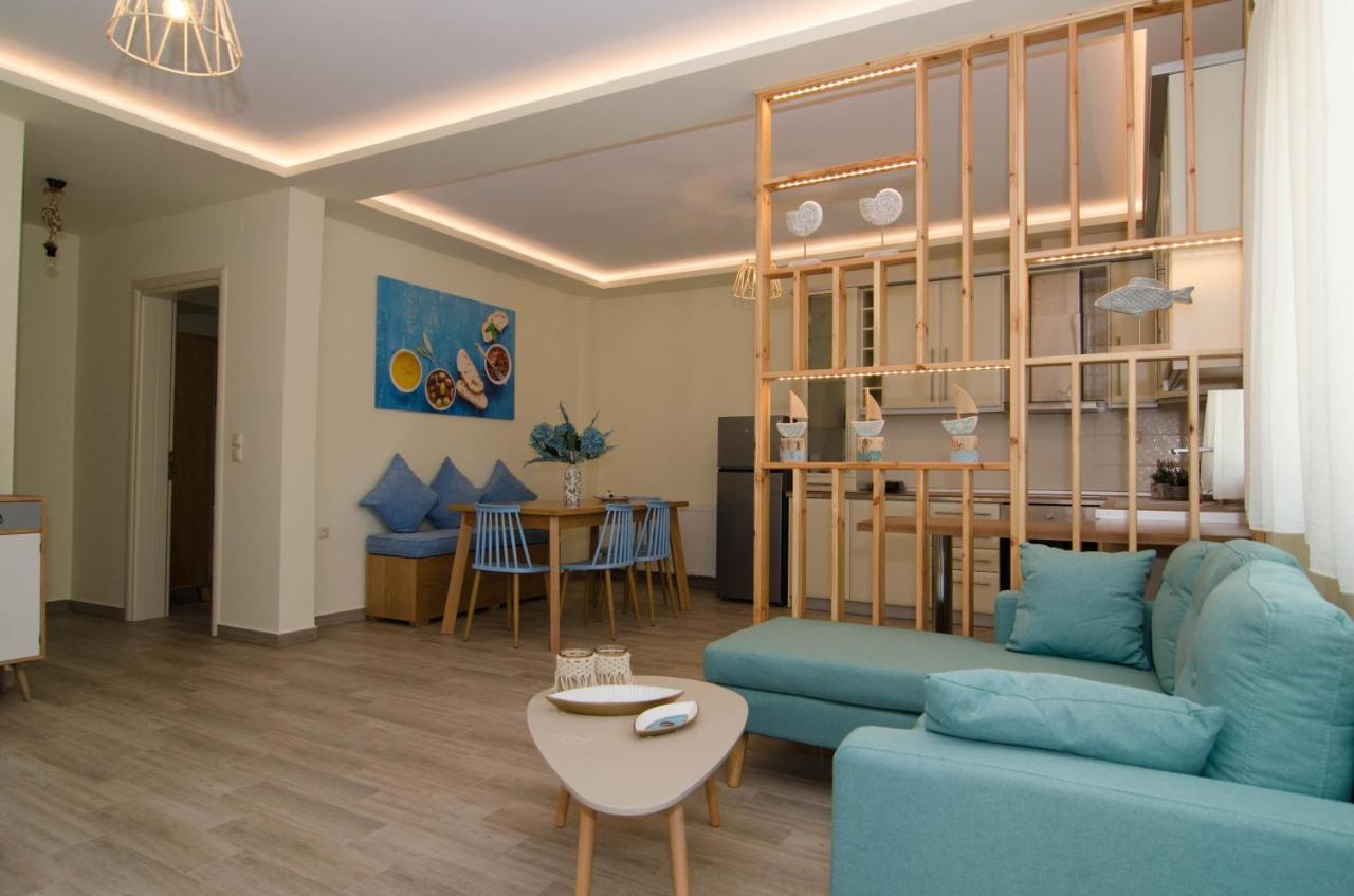 L & A - Guest House Skala Potamia  Bagian luar foto